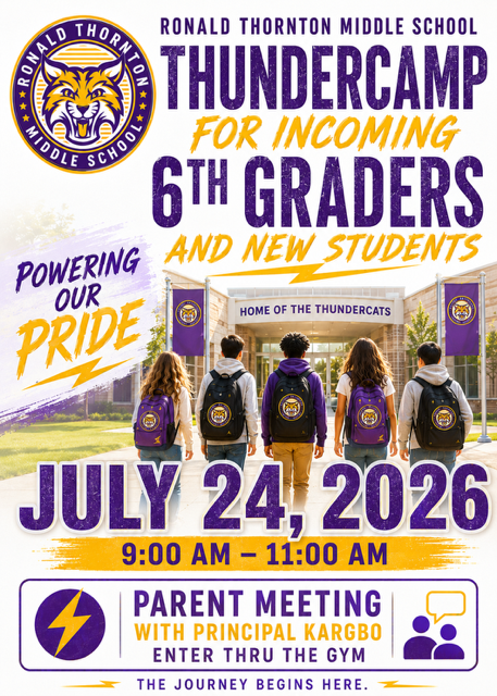 Thundercamp july 24, 2026 9-11 am